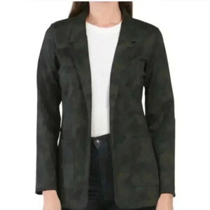 Rachel Zoe Stretch Camouflage Blazer Size L